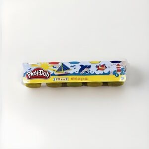 Play-Doh Kids 5 Pack Bright Neon Colors Non Toxic Modeling Compound New